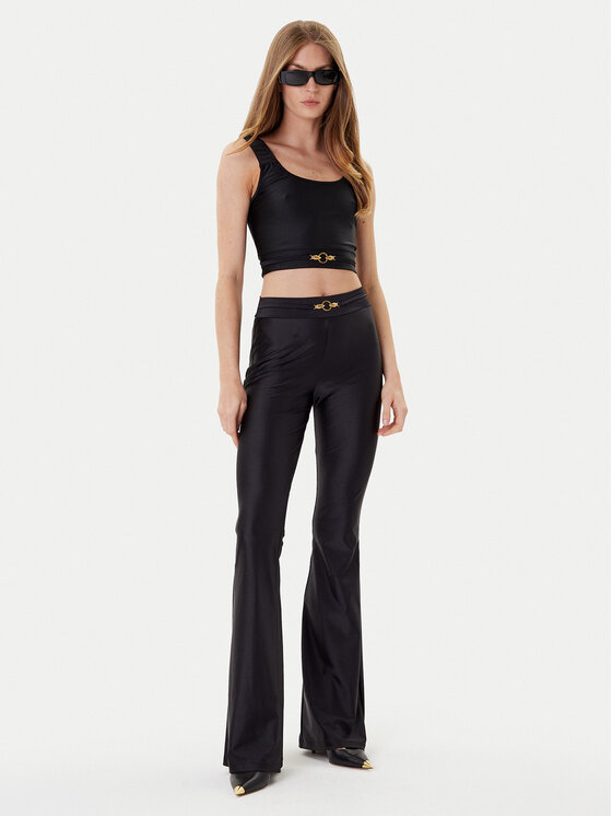 Just Cavalli Just Cavalli Felső 78PAM2A6 Fekete Slim Fit