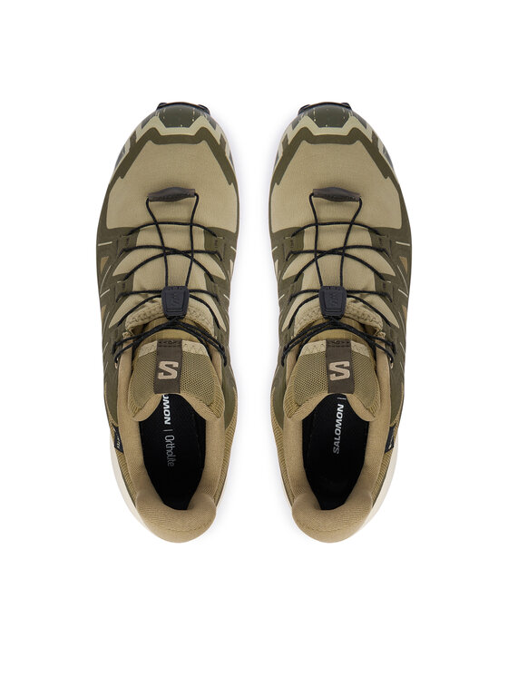 Salomon Salomon Pantofi pentru alergare Speedcross 6 Gore-Tex L47985500 Verde