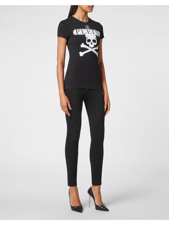 PHILIPP PLEIN PHILIPP PLEIN T-Shirt 3229 Czarny Regular Fit