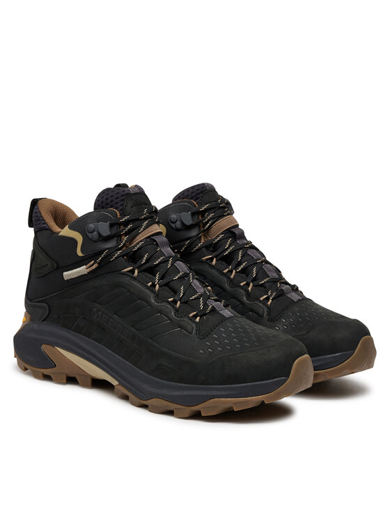 Merrell Merrell Trekingová obuv Moab Speed 2 Leather MID Waterproof J037777 Černá