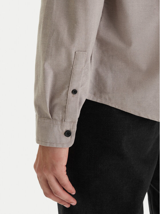 RVCA RVCA Риза Thatll Do AVYWT00543 Бежов Slim Fit