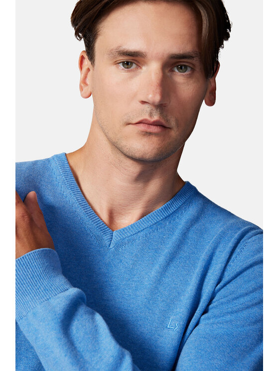 Lancerto Lancerto Sweter Lenny SW073223000035 Niebieski Regular Fit