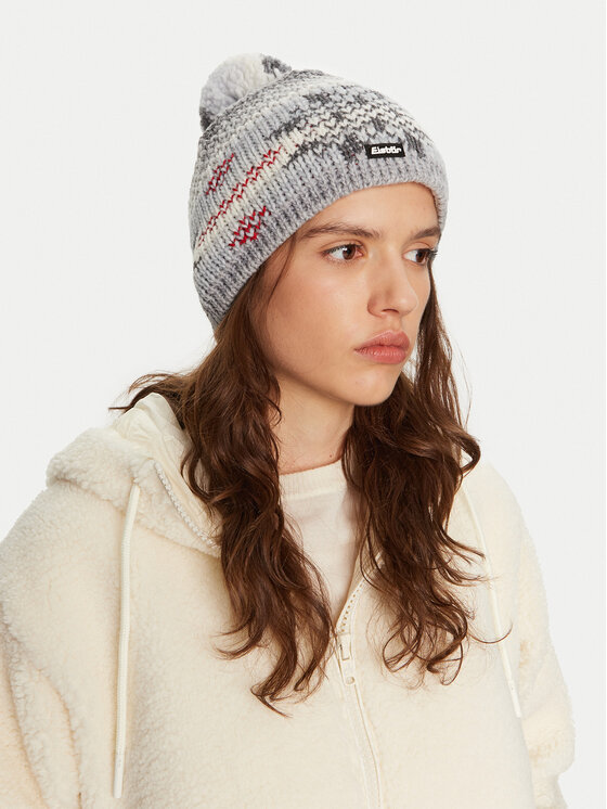 Eisbär Eisbär Berretto Ike Pompon 30656 099 Grigio