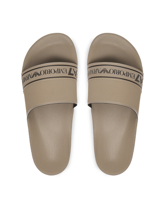 EA7 Emporio Armani EA7 Emporio Armani Klapki 7X000110 AF15128 MZ660 Brązowy