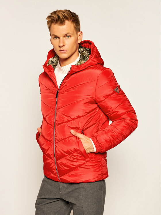 Doudoune rouge guess outlet