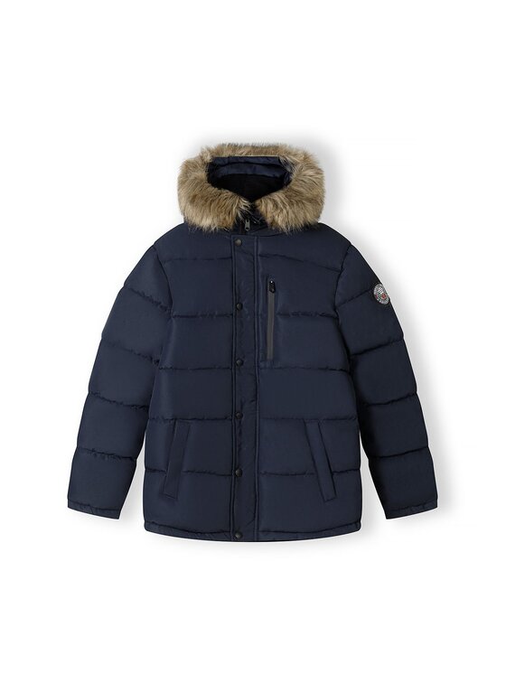 minoti minoti Kurtka zimowa MWCOAT 1 Niebieski Regular Fit
