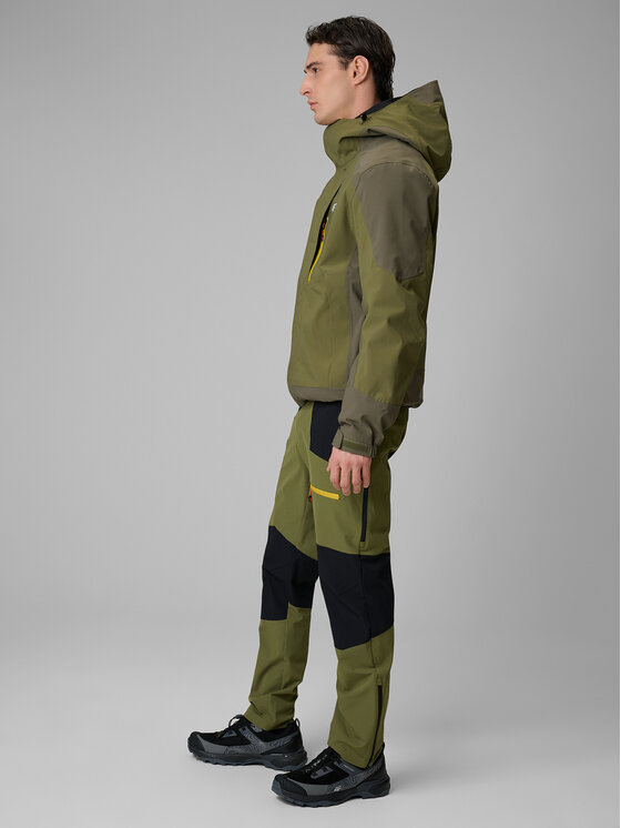 4F 4F Spodnie outdoor TREKKING Khaki Regular Fit