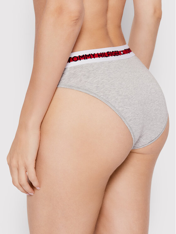 Tommy Hilfiger Tommy Hilfiger Klassischer Damenslip UW0UW02455 Grau