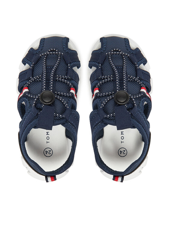 Tommy Hilfiger Tommy Hilfiger Sandały T1B2-33895-1591 S Granatowy