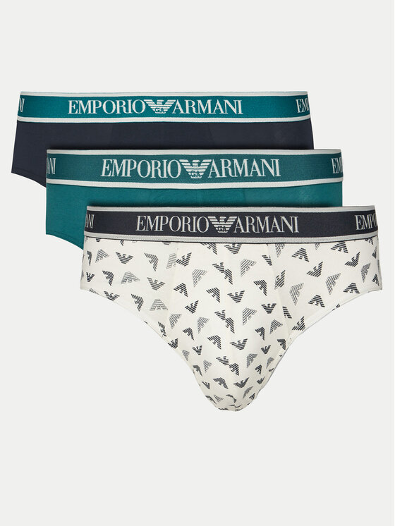 Komplet 3 par slipów Emporio Armani Underwear