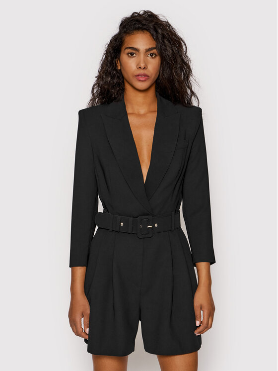 Jumpsuit P_S0572W Nero Regular Fit