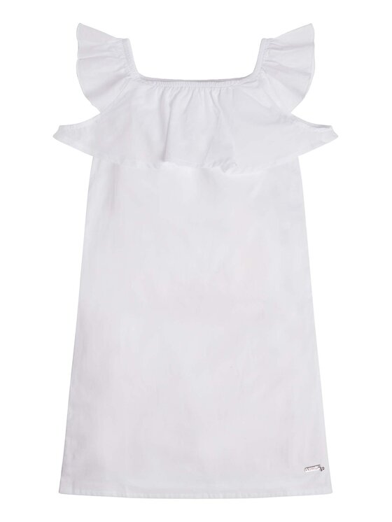 Guess Guess Vestito estivo J3GK19 WFBB0 Bianco Regular Fit