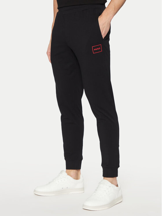 HUGO Hugo Спортивні штани 50525246 Чорний Regular Fit