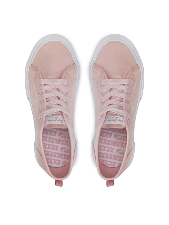 Pepe Jeans Pepe Jeans Tenisówki Brady Basic G PGS30604 Różowy