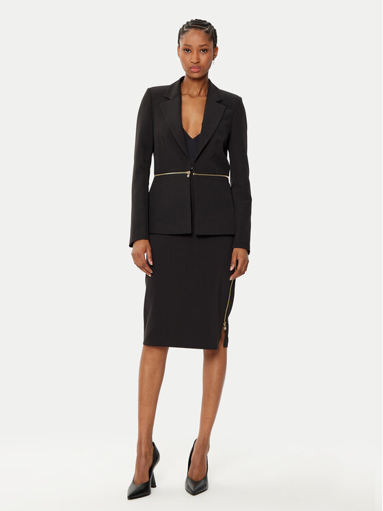 Rinascimento Rinascimento Suknjič CFC0121908003 Črna Regular Fit