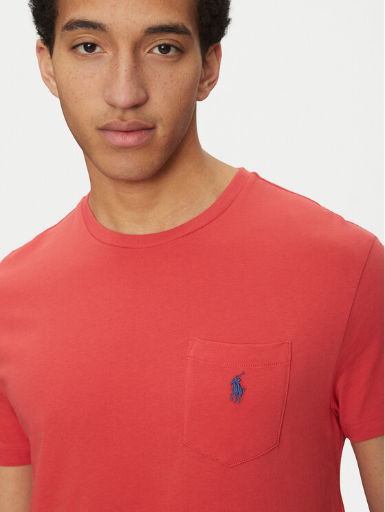 Polo Ralph Lauren Polo Ralph Lauren T-Shirt 710704248001 Czerwony Regular Fit