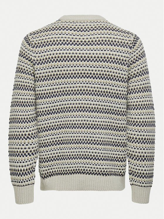 Only & Sons Only & Sons Džemper Musa 22027268 Bež Regular Fit