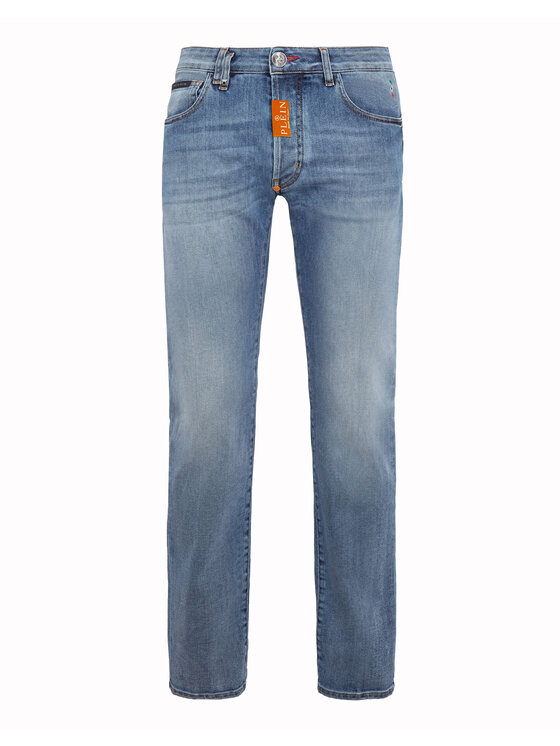 PHILIPP PLEIN PHILIPP PLEIN Jeansy 31788 Niebieski Straight Fit