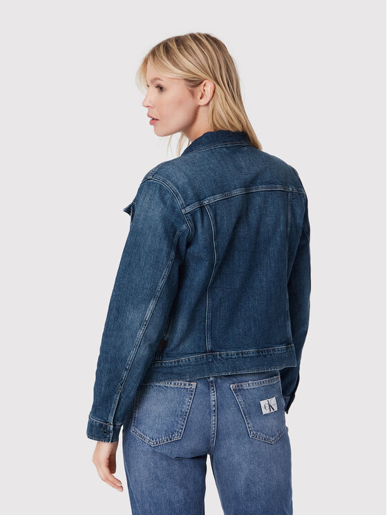 G-Star Raw G-Star Raw Kurtka jeansowa Burten Stretch D20051-C911-C767 Granatowy Regular Fit