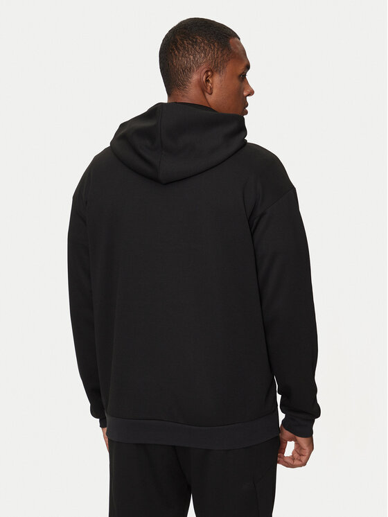 Reebok Bluza Strength Hoodie 100070728 Czarny Regular Fit