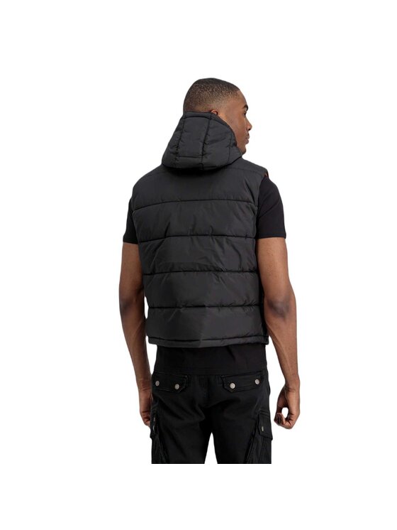 ALPHA INDUSTRIES - Bomber Da Aviatore Con Cappuccio MA-1 VF Hood Dark Side Nero