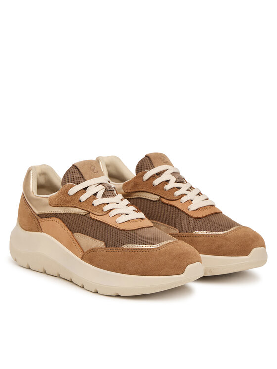 ECCO ECCO Sneakersy Valerie 23981352571 Hnedá