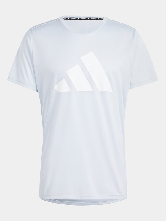 adidas adidas Tričko Run It IN0080 Modrá Regular Fit
