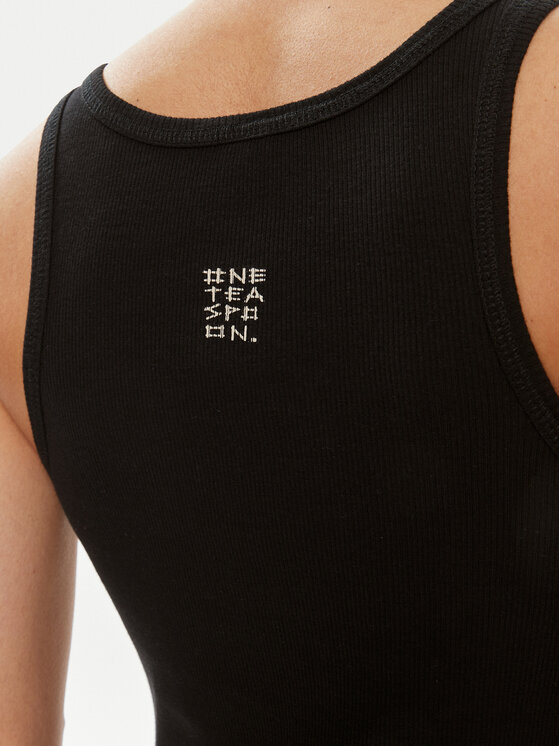 One Teaspoon One Teaspoon Sukienka letnia Singlet 26495A Czarny Slim Fit