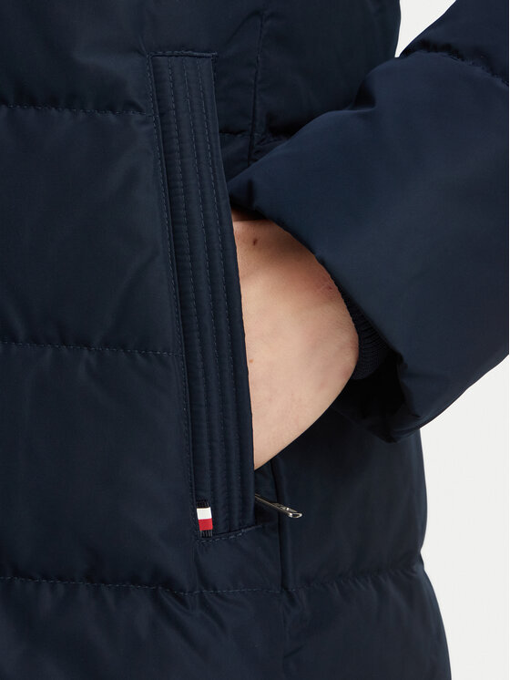 Tommy Hilfiger Tommy Hilfiger Zimní bunda Heritage Tyra WW0WW51563 Tmavomodrá Regular Fit