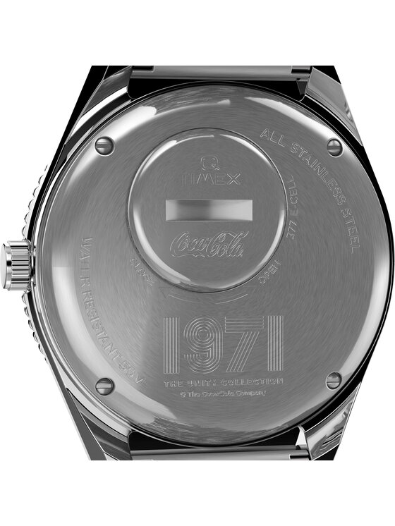 Timex Timex Zegarek Lab Archive 1971 Unity Collection TW2V25800 Srebrny