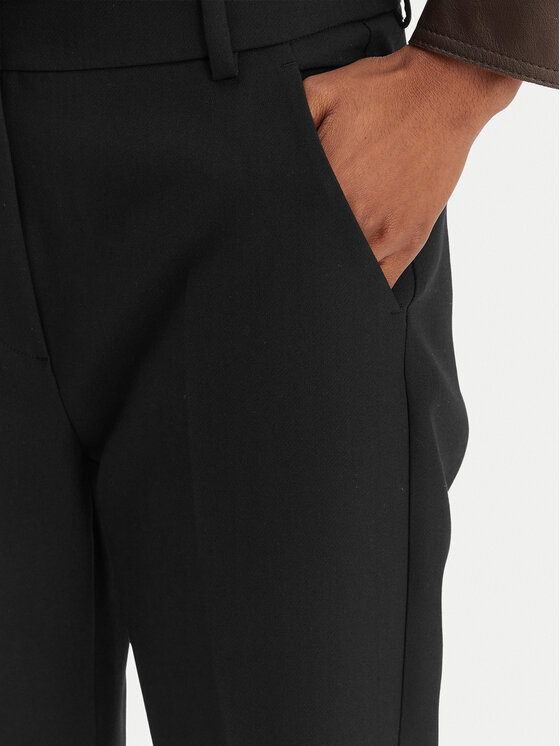 Weekend Max Mara Weekend Max Mara Pantaloni din material Rana 2615131021 Negru Slim Fit