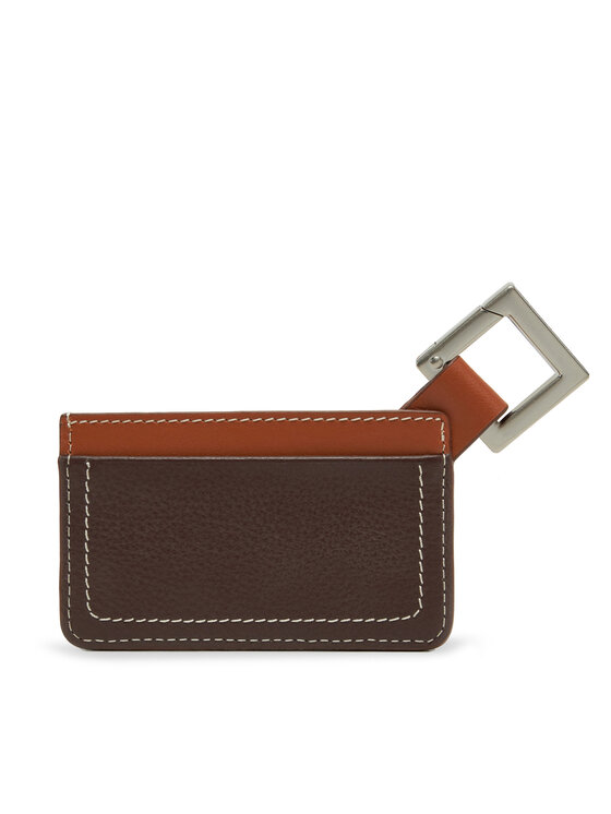 JACQUEMUS JACQUEMUS Pouzdro na kreditní karty 24E245SL125 Hnědá