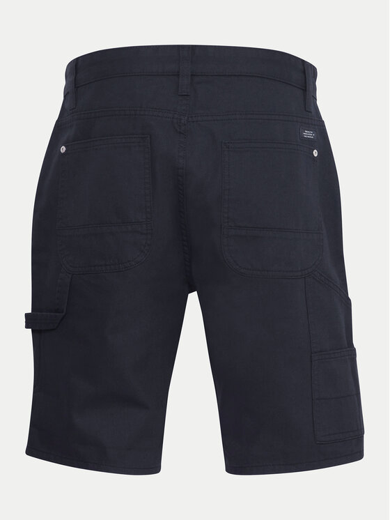 Blend Blend Kratke hlače iz tkanine 20716711 Črna Slim Fit