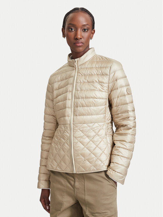 BOSS BOSS Пухено яке Pesic 50564760 Бежов Regular Fit