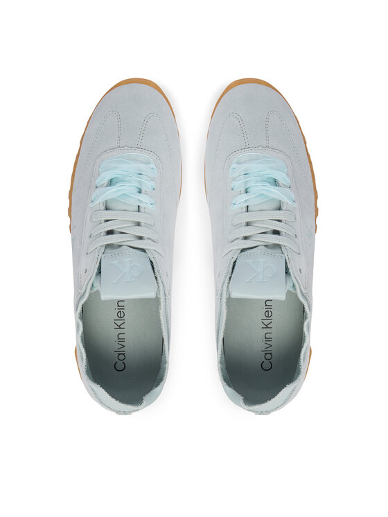 Calvin Klein Calvin Klein Sneakers Low Profile Run Mg Sue Db Laces HW0HW03150 Azzurro chiaro