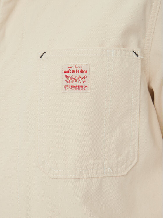 Levi's® Levi's® Kezeslábas A6211-0003 Ekru Relaxed Fit