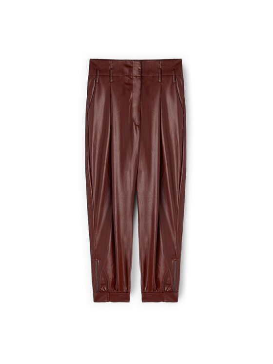 Motivi Motivi Pantaloni di tessuto P314Q004244N022 Marrone Regular Fit