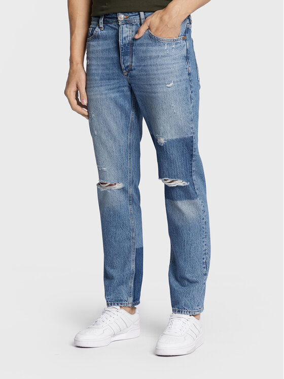 Only & Sons Jeans hlače Edge 22023252 Modra Loose Fit