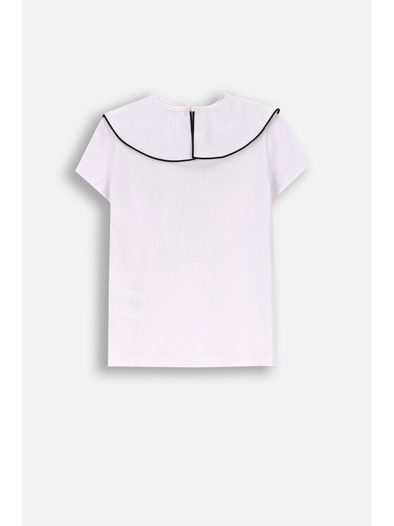 Coccodrillo Coccodrillo T-Shirt ZC4143202CGK-001 Biały Regular Fit