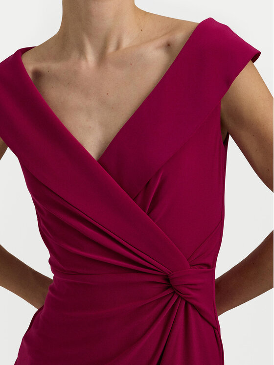 LAUREN RALPH LAUREN Lauren Ralph Lauren Večerna obleka 253863940017 Roza Slim Fit