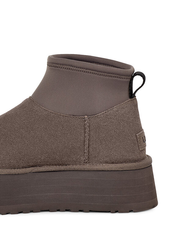 Ugg Ugg Škornji za sneg W Classic Mini Dipper 1168170 Siva