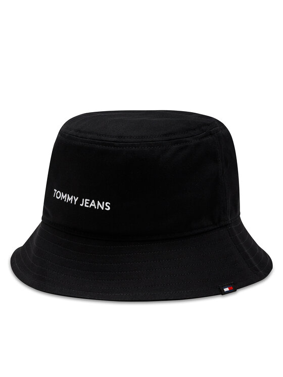 Pălărie Tommy Hilfiger Tjw Linear Logo Bucket Hat AW0AW15844 Negru