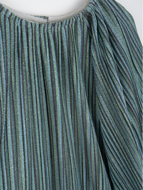 minimi minimi Sukienka elegancka 117/20 Zielony Relaxed Fit