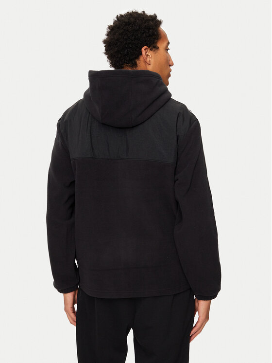 adidas adidas Majica dugih rukava adicolor 3-Stripes Teddy IZ4802 Crna Regular Fit