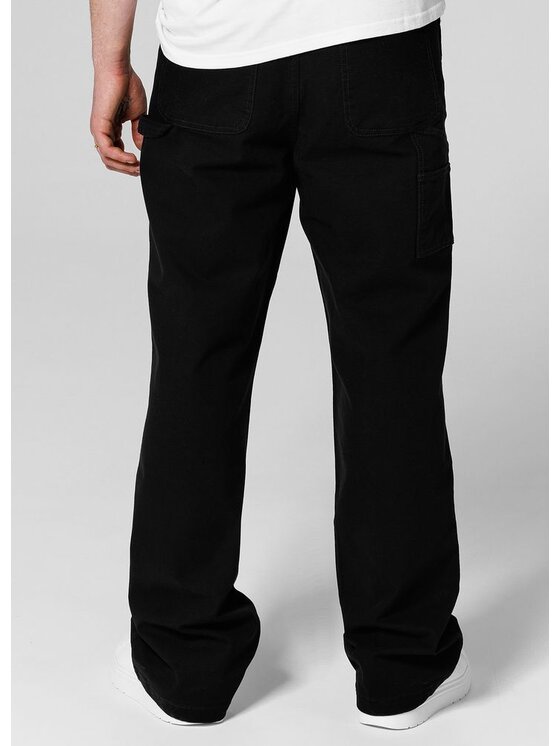 PITBULL PITBULL Spodnie materiałowe Dogwood Czarny Regular Fit