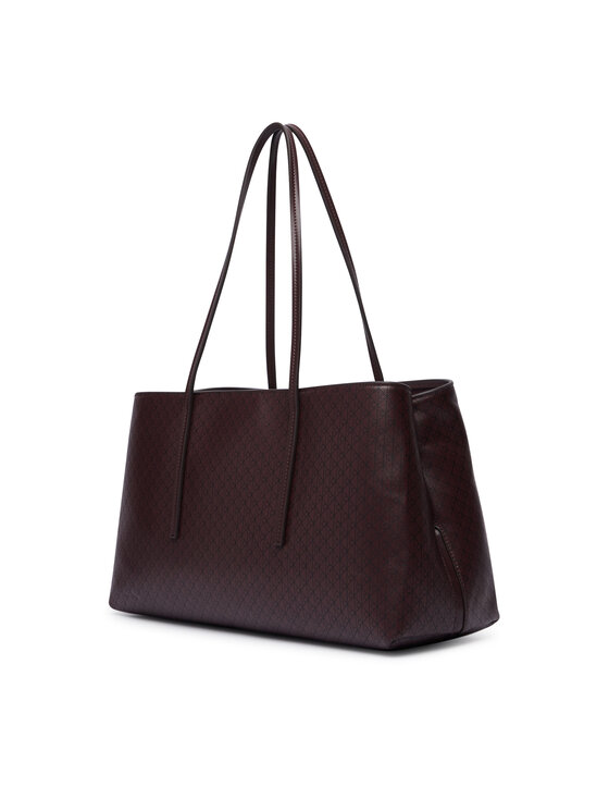 Calvin Klein Calvin Klein Borsetta Emblem Aop Medium Work Tote LV04F3786G Bordeaux