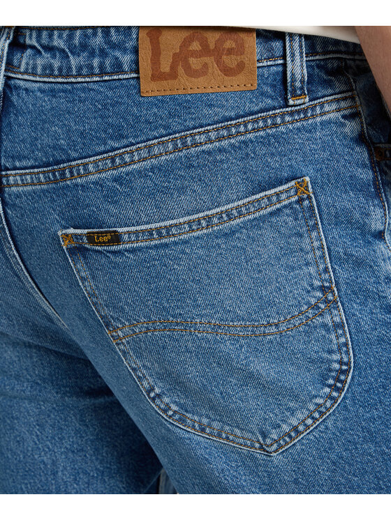 Lee Lee Jeansy 112355805 Niebieski Regular Fit