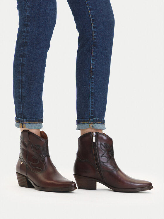 Pikolinos Pikolinos Ковбойські чоботи W5Z-8551 Коричневий