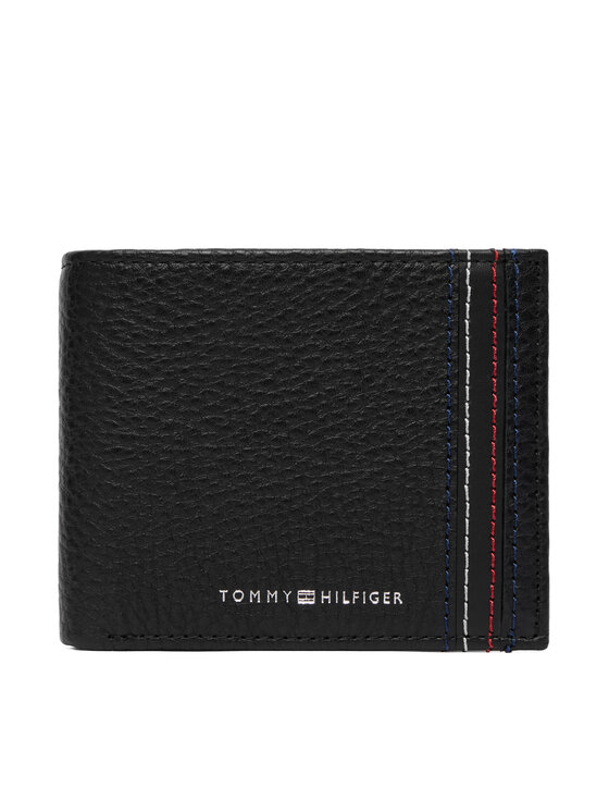 Tommy Hilfiger Tommy Hilfiger Piniginė Th Central Mini Cc Wallet AM0AM14232 Juoda