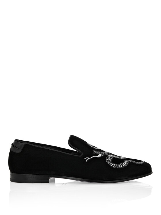 PHILIPP PLEIN PHILIPP PLEIN Loafersy 1607 Czarny